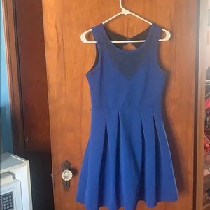 Blue dress